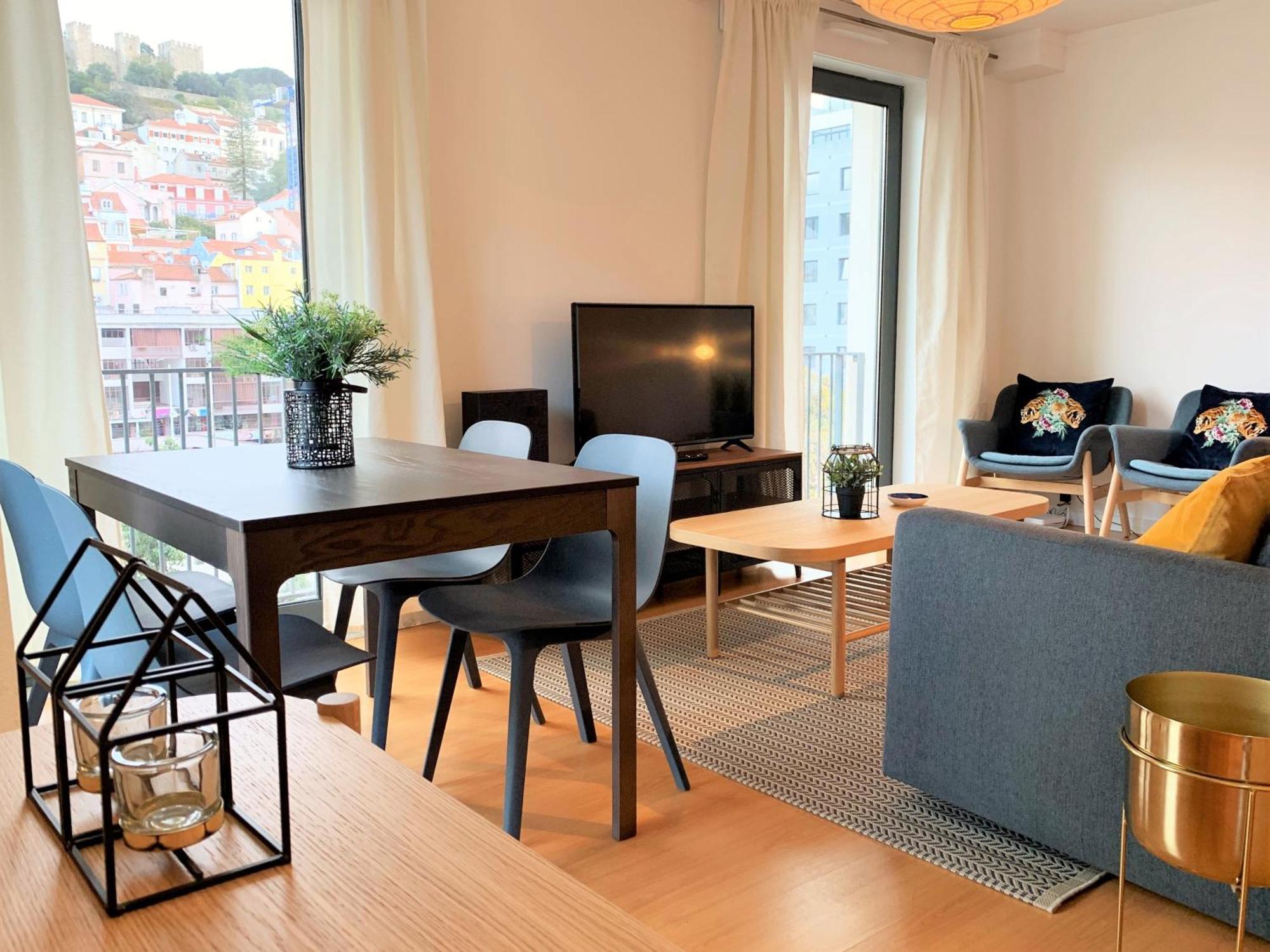 Апартаменты Mm3 Baixa Rossio Castle View! Лиссабон Экстерьер фото
